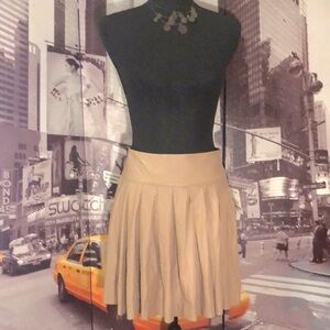 One Clothing Pink Skater Mini Skirt